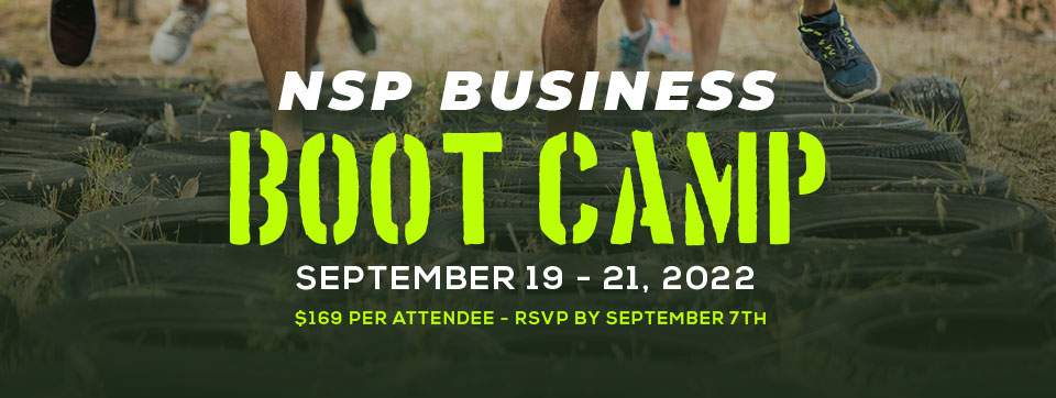 NSP Business Boot Camp Banner