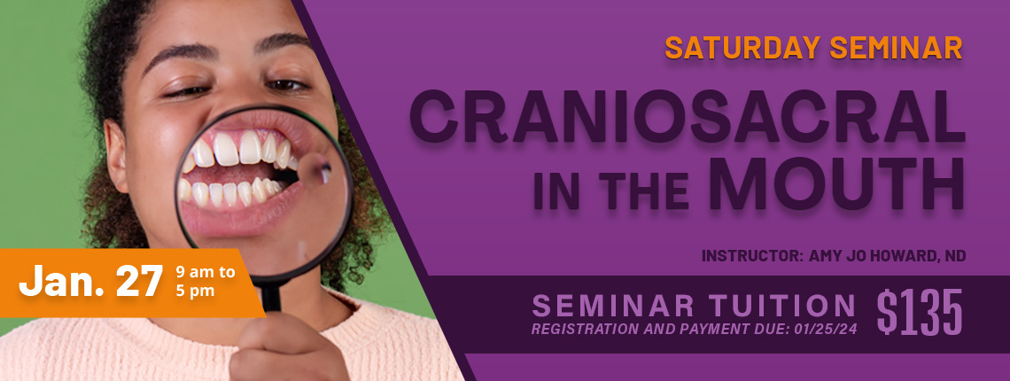 Saturday Seminar - CranioSacral in the Mouth