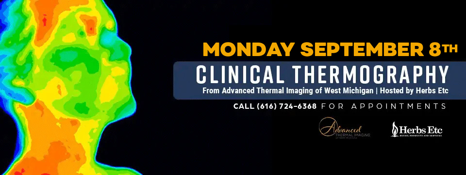 Clinical Thermography appointments available - click here